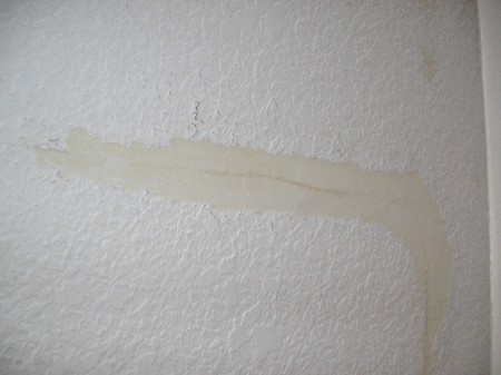 repair crack textured wall