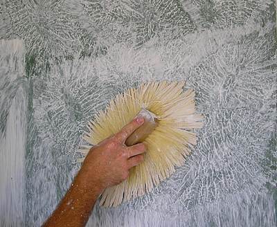 Apply Drywall Brush Texture The Practical House Painting Guide - How To Use Drywall Texture Brush