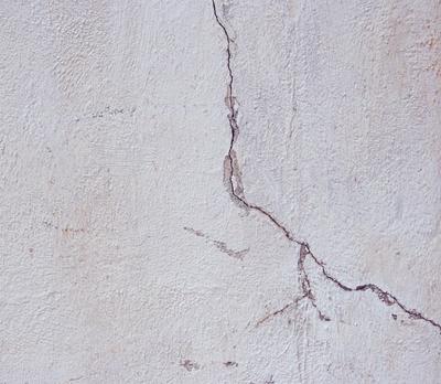 Crack in Plaster Wall